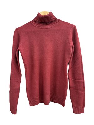 Bordeaux Roll Neck Jumper 16242