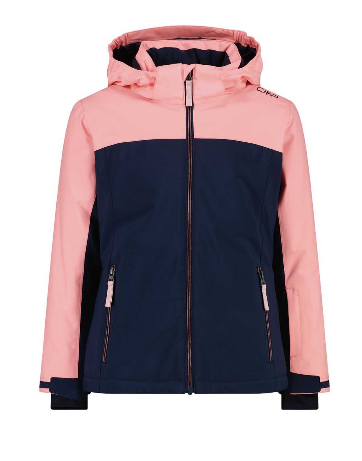Girl&#39;s Ski Jacket 39W2085 Blue Ink-Lotus
