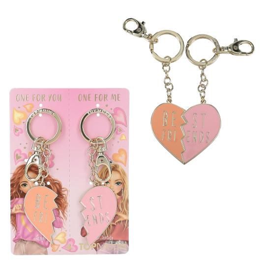 TOPModel Keyring Set Heart BFF