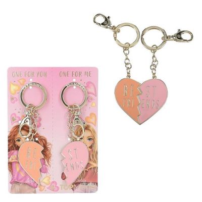TOPModel Keyring Set Heart BFF