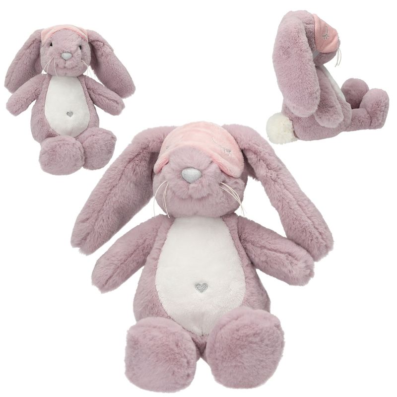 Princess Mimi Plush Bunny Lilac With Sleeping Mask 0413528