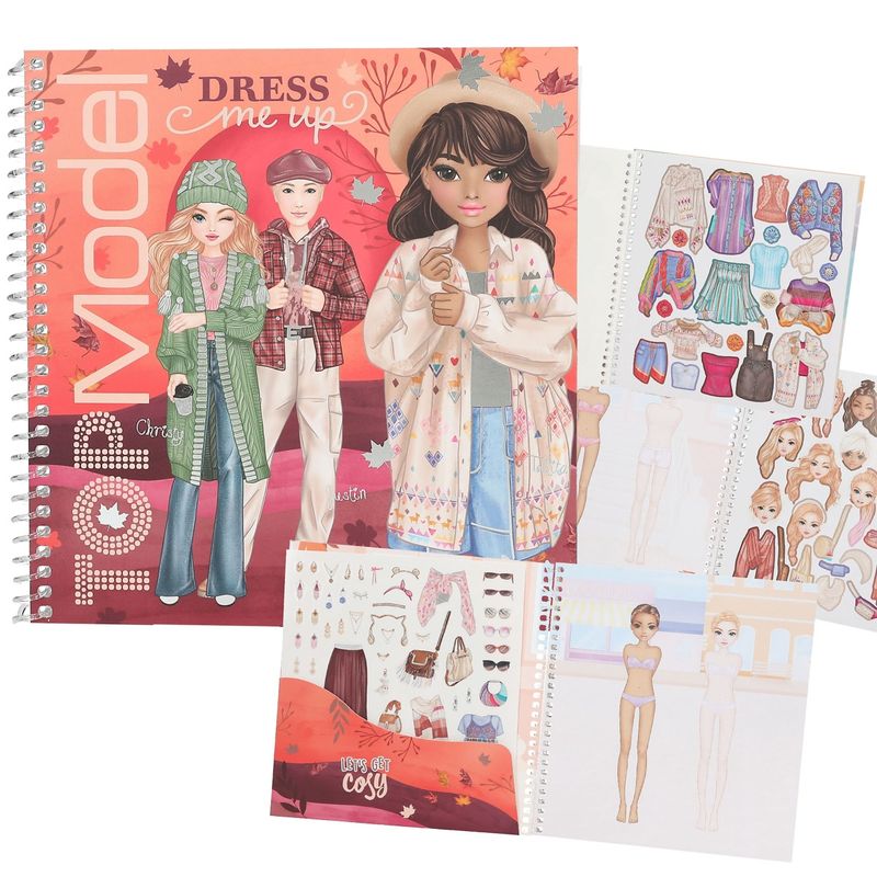 TOPModel Dress Me Up Stickerbook COSY