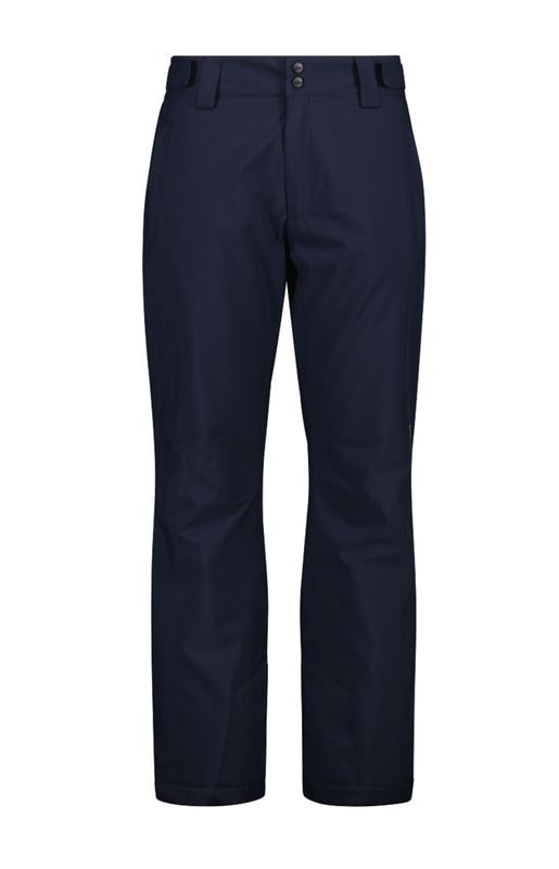 Mens Twill Ski Pants 33W1157 - Black Blue