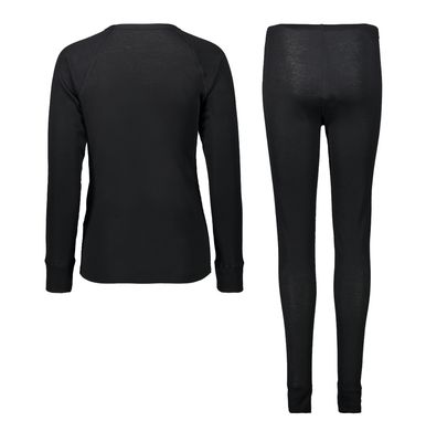 Women's Base Layer Set 3Y86800 - Black