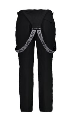 Men's Comfort Fit Ski Salopettes 3W17397CF - Black