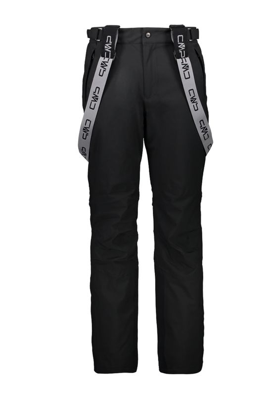 Men&#39;s Extra Long Ski Salopettes 3W17397CL - Black