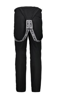 Men's Extra Long Ski Salopettes 3W17397CL - Black