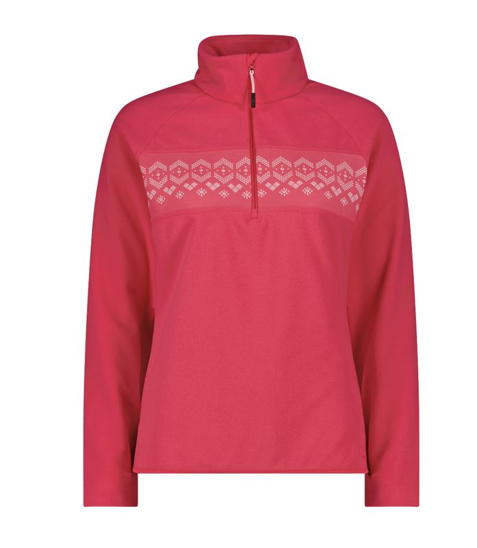 Women&#39;s Arctic 1/2 Zip Fleece 35J0456 -Red Carminio