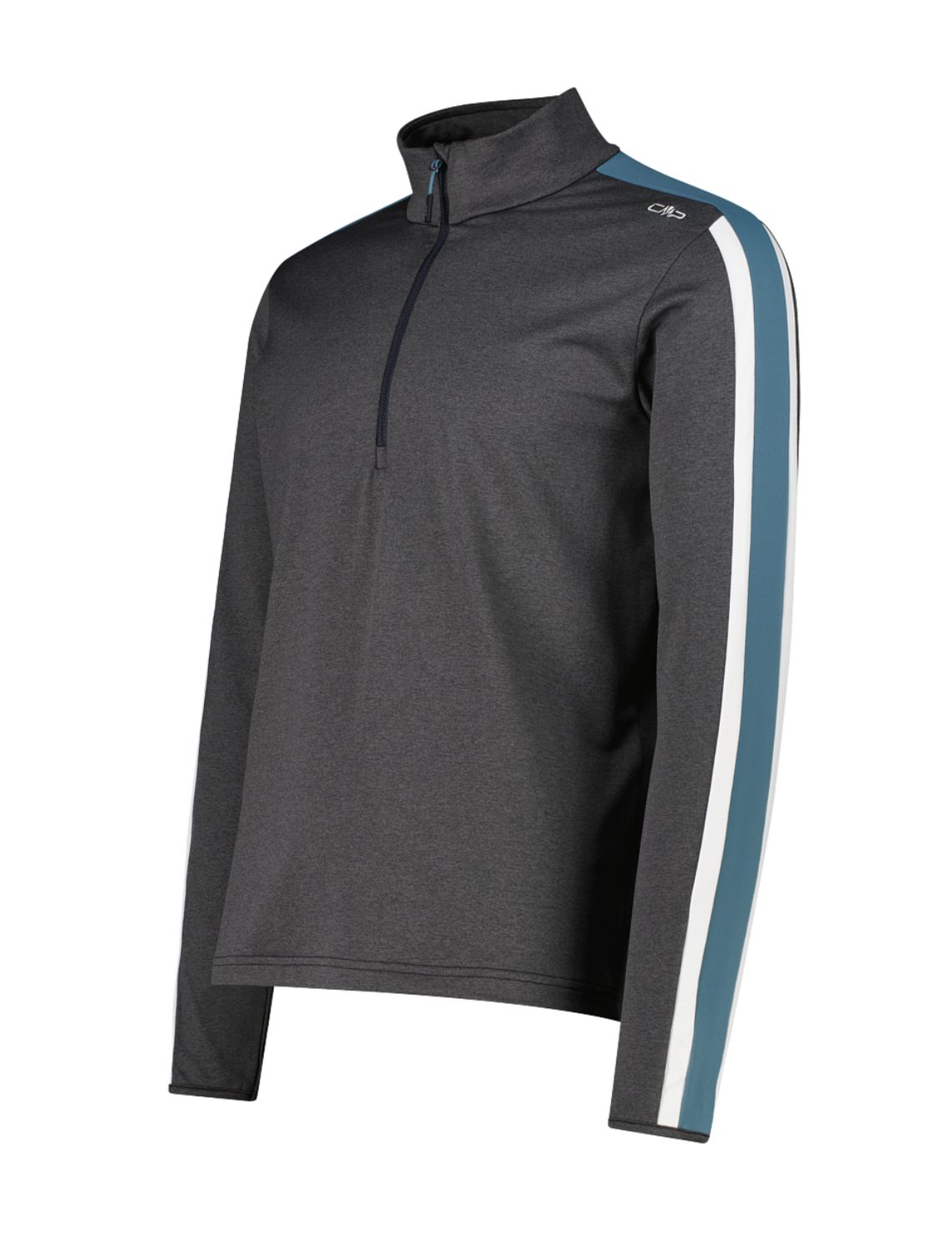 70's Mélange Softech 1/2 Zip 39L2577 -Black/Blue/Royal