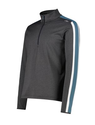 70's Mélange Softech 1/2 Zip 39L2577 -Black/Blue/Royal