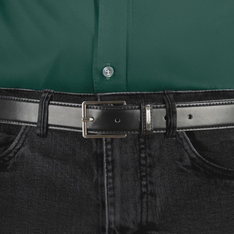 Men's 30mm Lined Classic Leather Belt