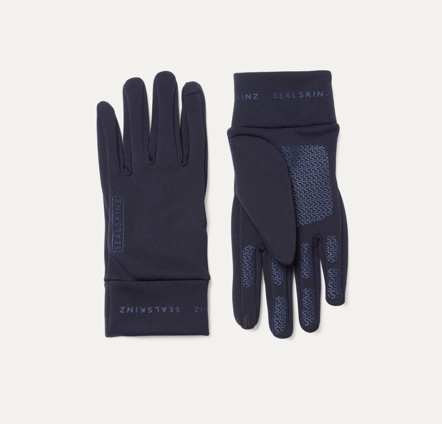 Acle Men&#39;s Navy Water Repellent Nanosealz™ Fleece Glove