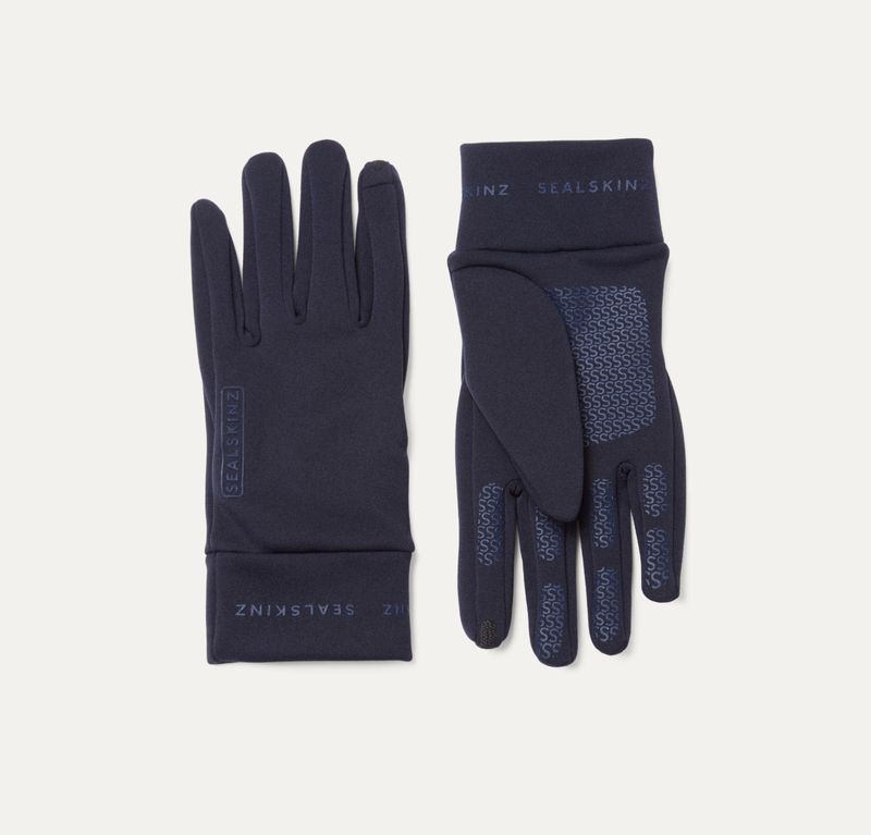 Acle Men&#39;s Navy Water Repellent Nanosealz™ Fleece Glove