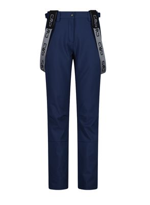 Women's Softshell Ski Salopettes 34W4326 - Blue Ink