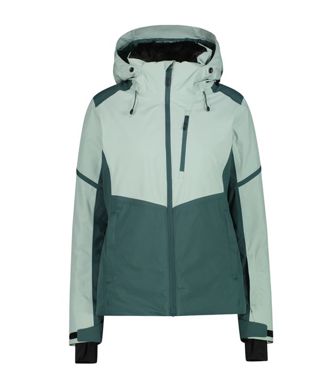 Women's Twill Ski Jacket 35W0226 - Trek Green