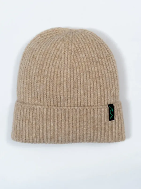 Flint Beanie - Brushed Beige