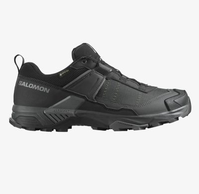 X ULTRA 5 WIDE GORE-TEX Men's Hiking Shoes - Black/Asphalt/Castlerock