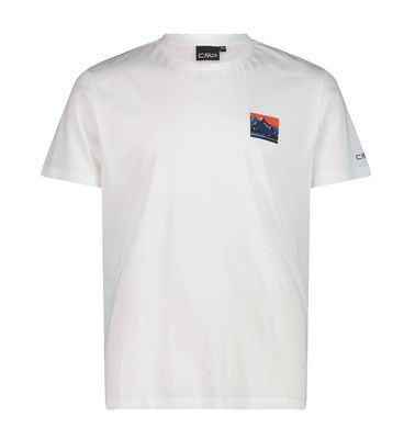 Men’s Printed T-Shirt 35F5617 White