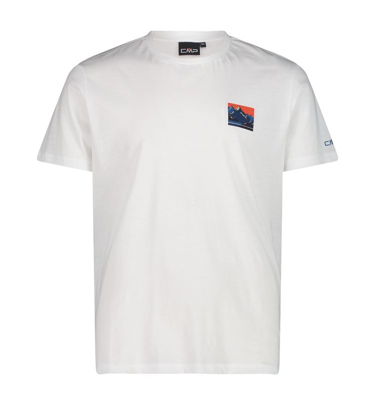 Men’s Printed T-Shirt 35F5617 White