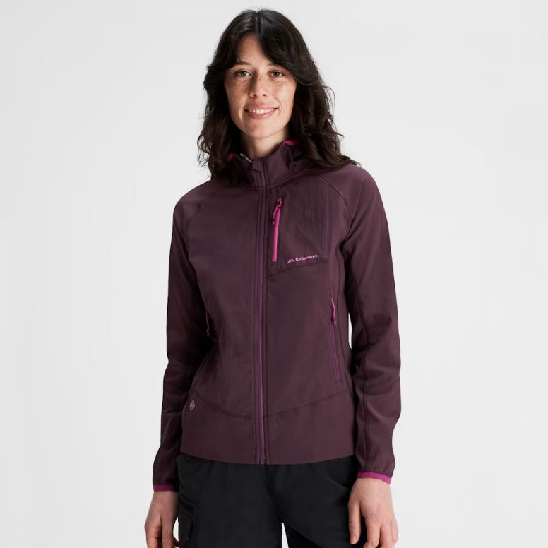 Women's Aysen Hooded Fleece Jacket - Jam