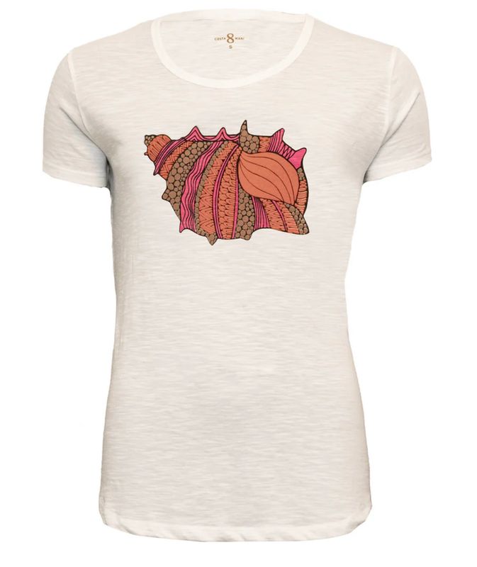 Seashell Tee - Coral Mix