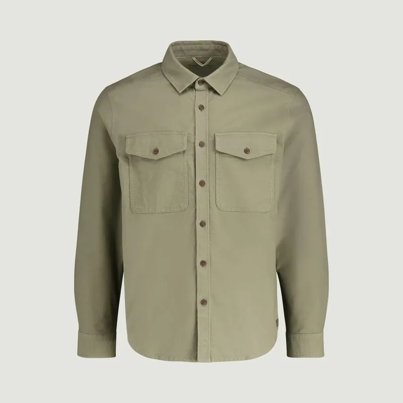 Huntly Moleskin Mens Long Sleeve Shirt