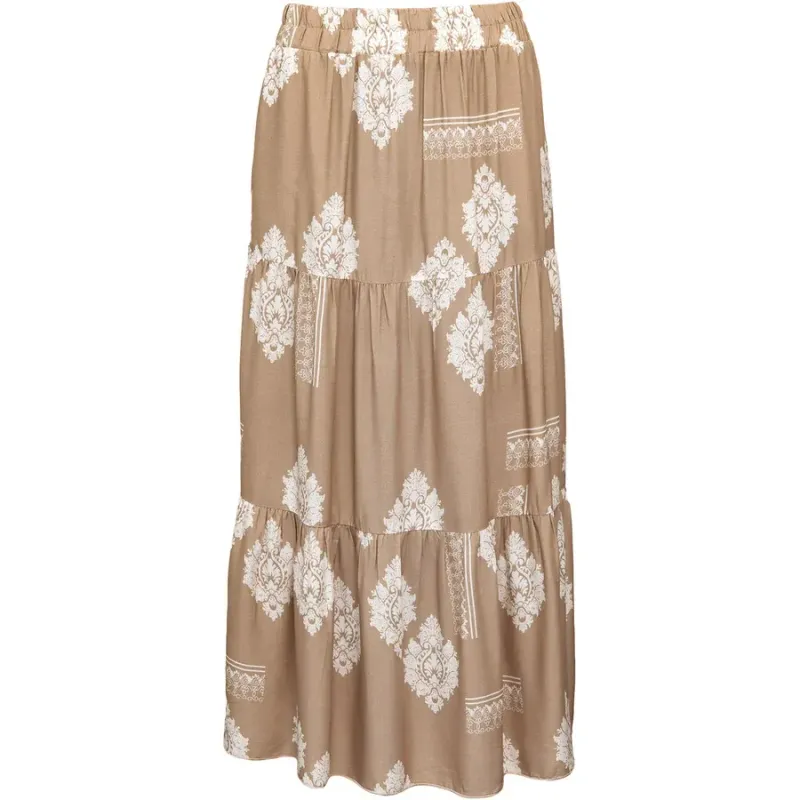 Bette Skirt - Taupe/Whisper