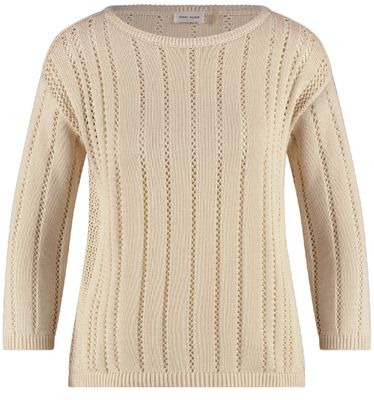 Lemon Soul 3/4 Sleeve Jumper - Sandshell