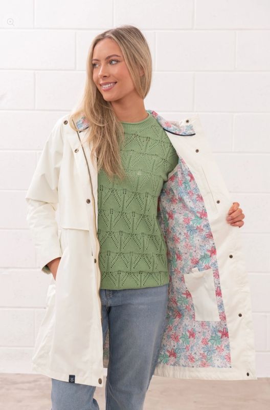 Pippa Coat - Coconut