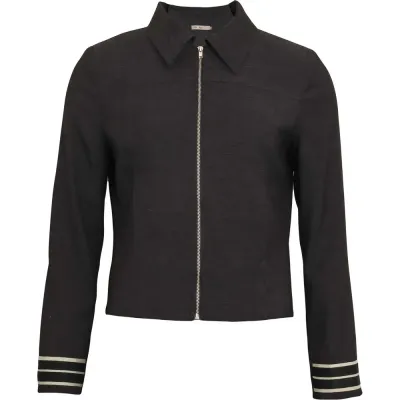 Madonna Jacket - Black Stripe