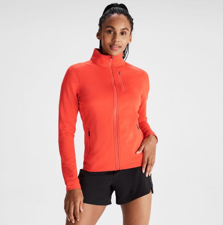 Women’s Seeker Fleece Jacket - Hut Orange