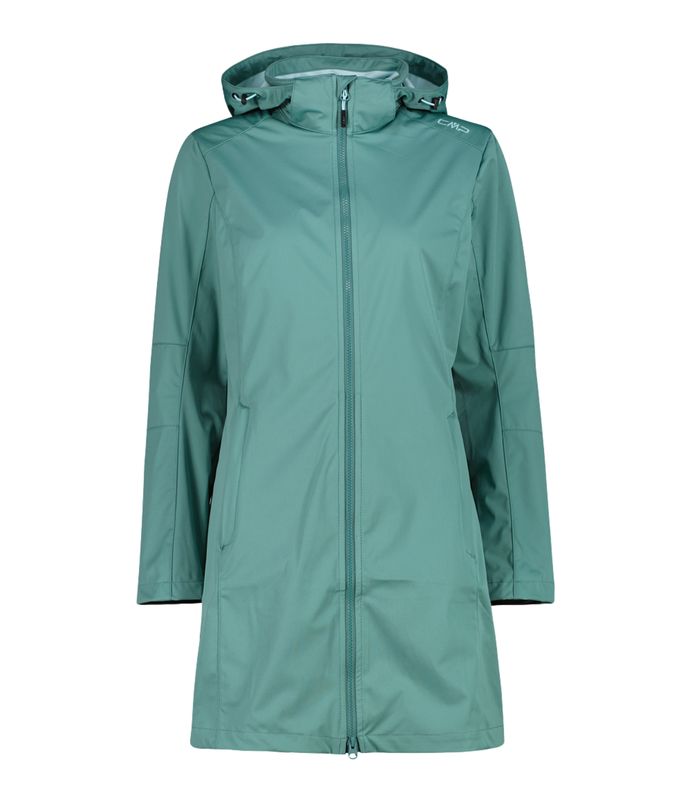 Women's Light Softshell Parka 34A5046 Agave