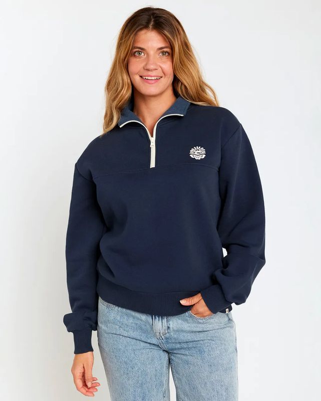 Fortaleza Half Zip Fleece - Navy