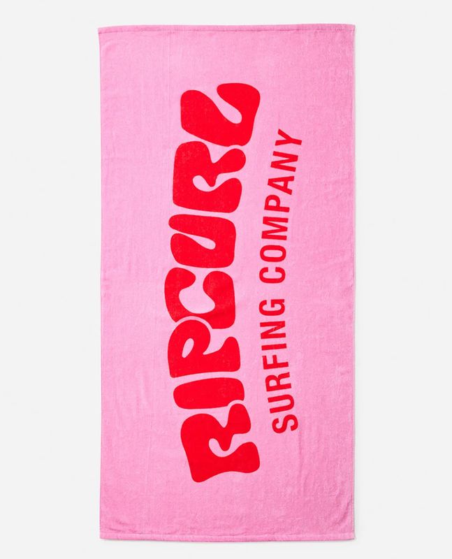 Graphic Standard Towel - Pink