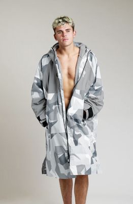 Camo with Grey Lining Adult Hard Shell Robe