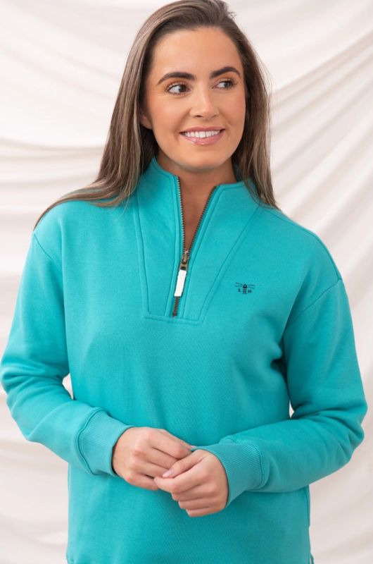 Coral Jersey - Soft Teal