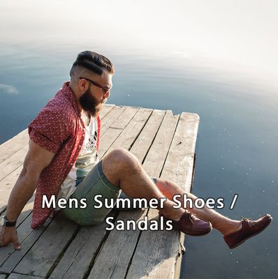 Mens Sandals &amp; Summer Shoes