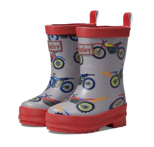 BLAZING DIRT BIKES MATTE RAIN BOOTS