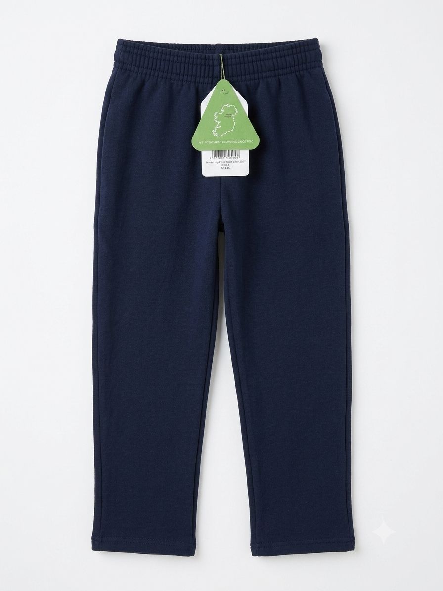 Hunter Navy Jog Pants Open Leg 2602, Size: Age 2/3