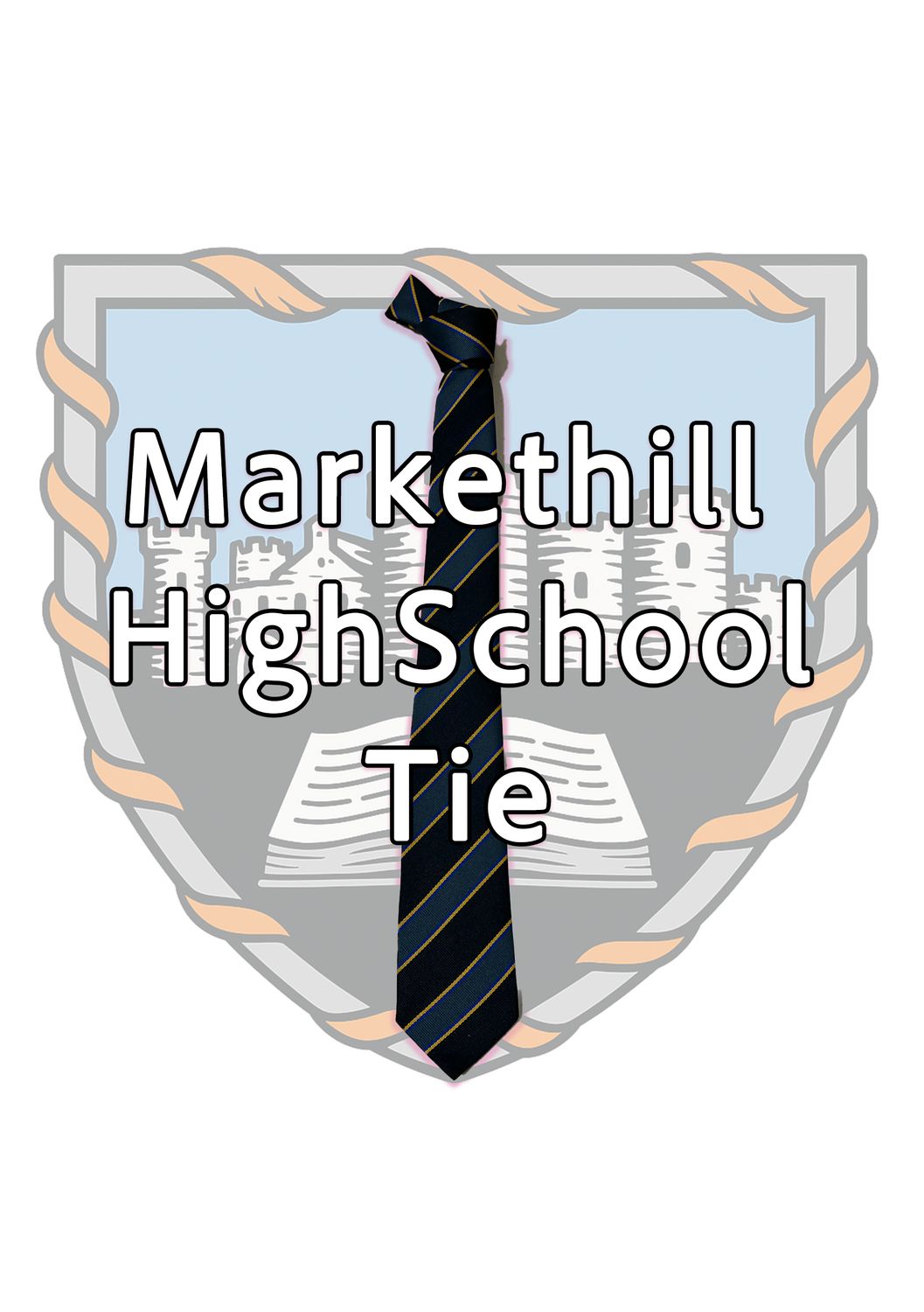 Markethill HS Tie, Size: 52 Inches
