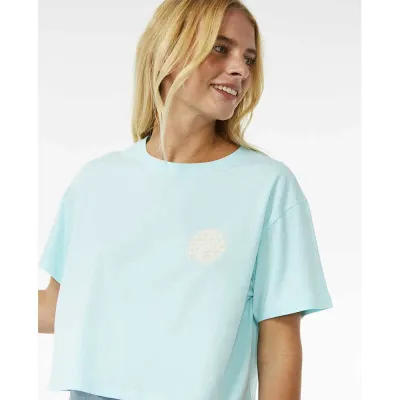 Wettie Icon Crop Short Sleeve Tee