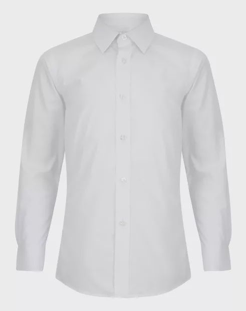 Cadiz Senior Boys Long Sleeve Shirt Twin Pack