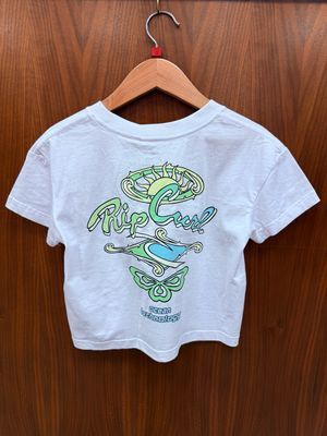 Rolling Curl Short Sleeve Tee Girl
