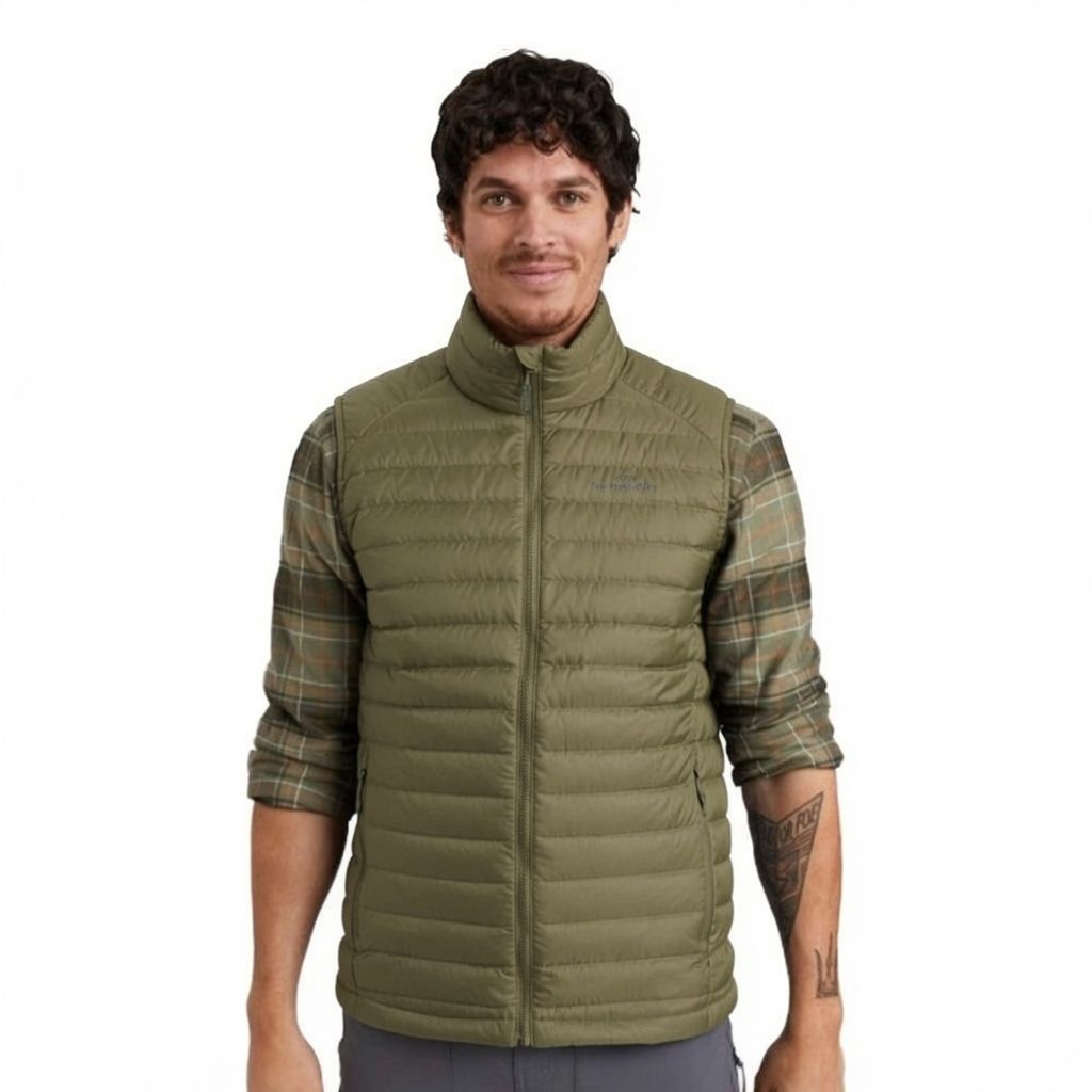 Heli R Mens 600 Fill Lightweight Gilet, Colour: Beech, Size: S, Style: KB0230