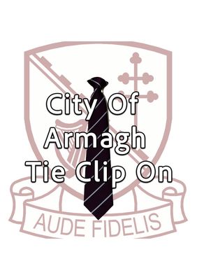City of Armagh 16" Clip On Striped Tie