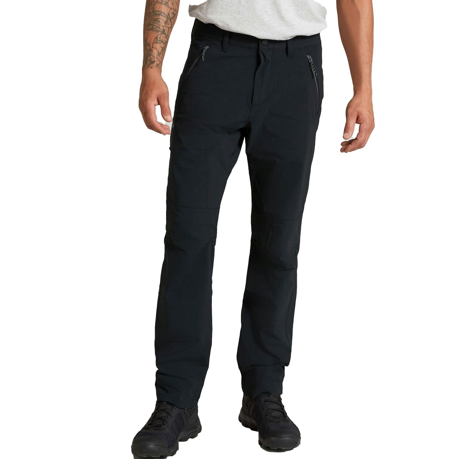 Flinders Men’s Hiking Trousers, Colour: Black, Size: S, Style: KA0713