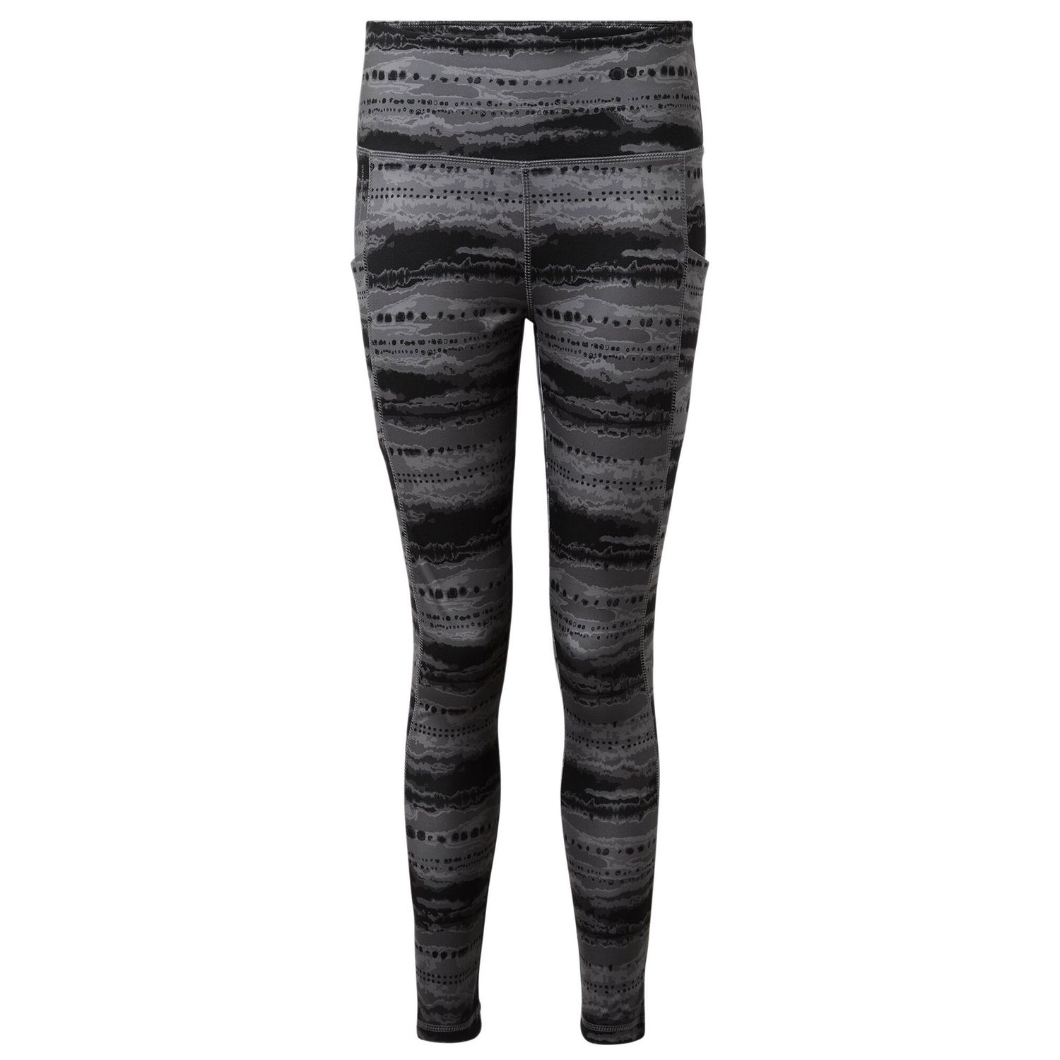 Kiwi Leggings - Charcoal Print