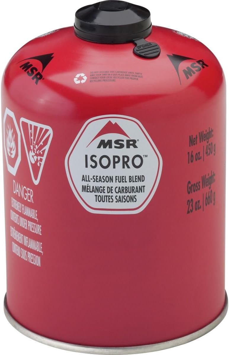 MSR® IsoPro™ Fuel 450g Gas Canister, Style: 04590