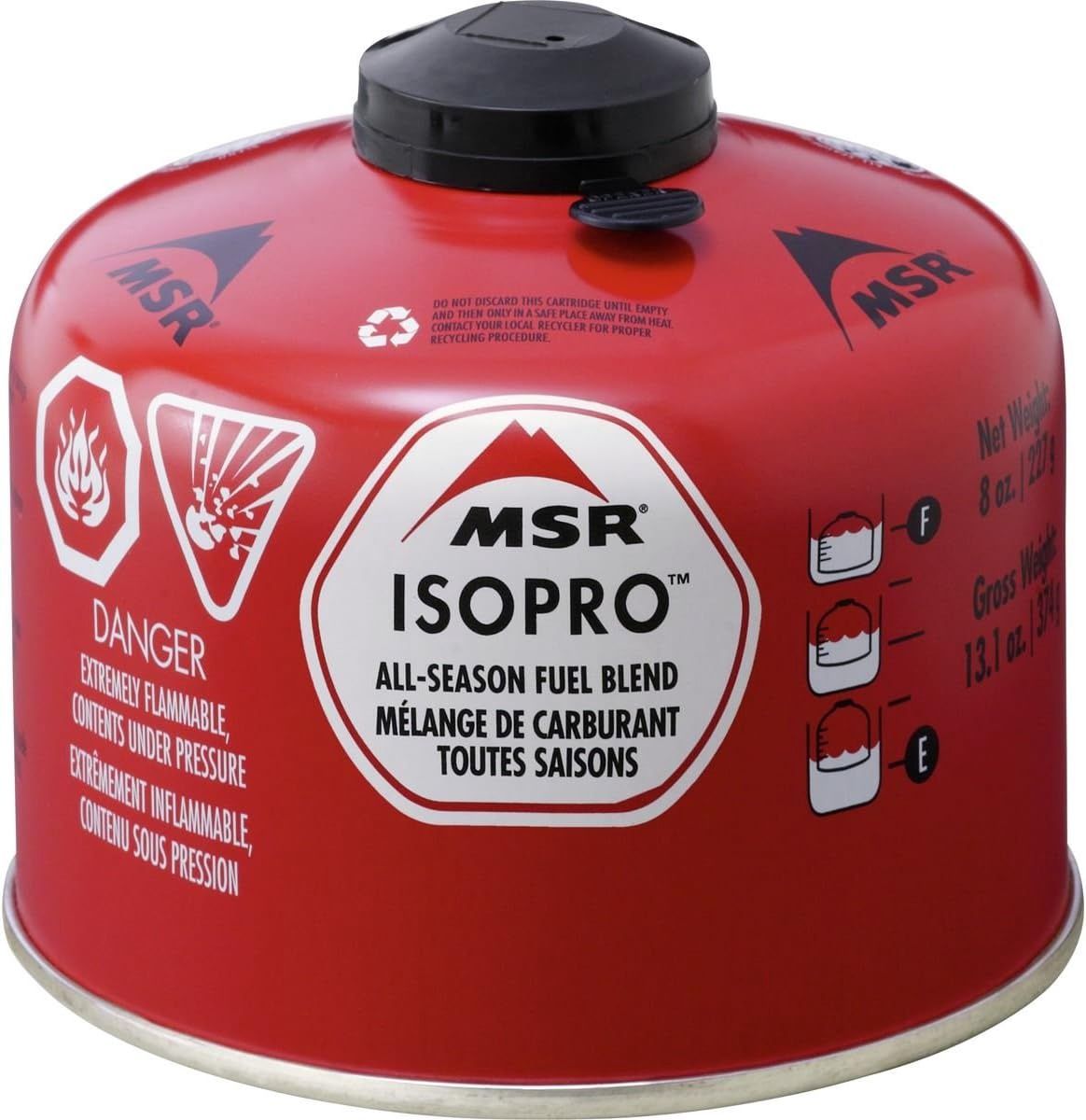 IMSR  MSR® IsoPro™ Fuel 279g Gas Canister, Style: 06834