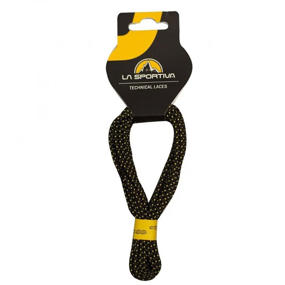 Climbing Laces 150cm/60inches, Colour: Black/Yellow